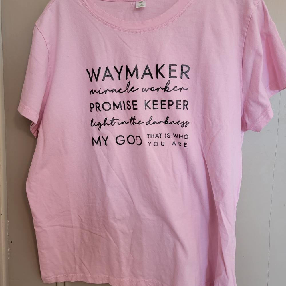 Pink Graphic T-Shirt